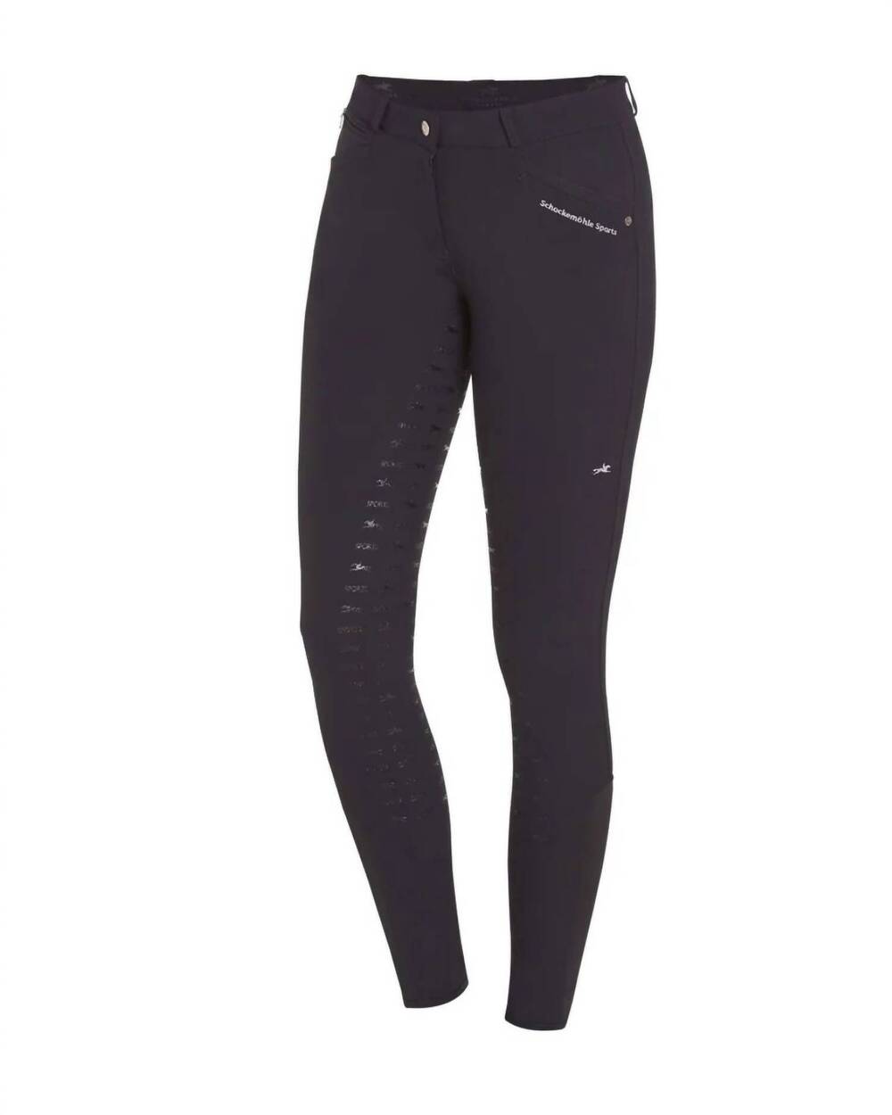 NEW SCHOCKEMOHLE women's winter riding tights ii in true navy